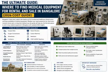 The Ultimate Guide: Where to Find Medical Equipment for Rental and Sale in Bangalore (2026 Cost Guide)