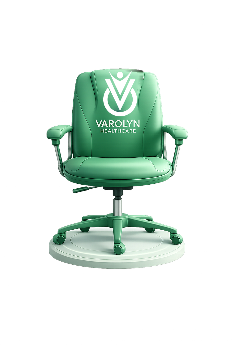 Office chair — join the Varolyn Healthcare team