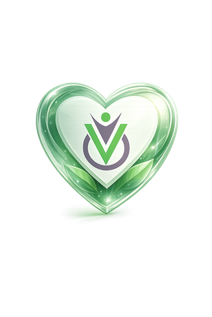 Green heart illustration